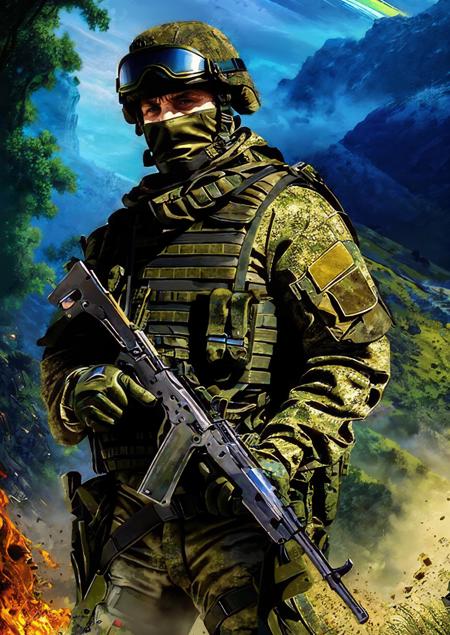 Ratnik SVO - russian soldier - v0.5 | Stable Diffusion LoRA | Civitai